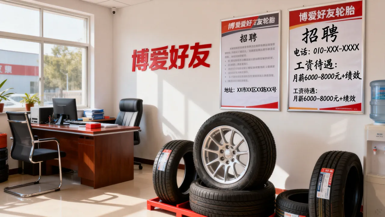 博爱好友轮胎招聘靠谱吗,地址电话和工资待遇怎么样?-图1 博爱好友轮胎招聘靠谱吗,地址电话和工资待遇怎么样?-图1