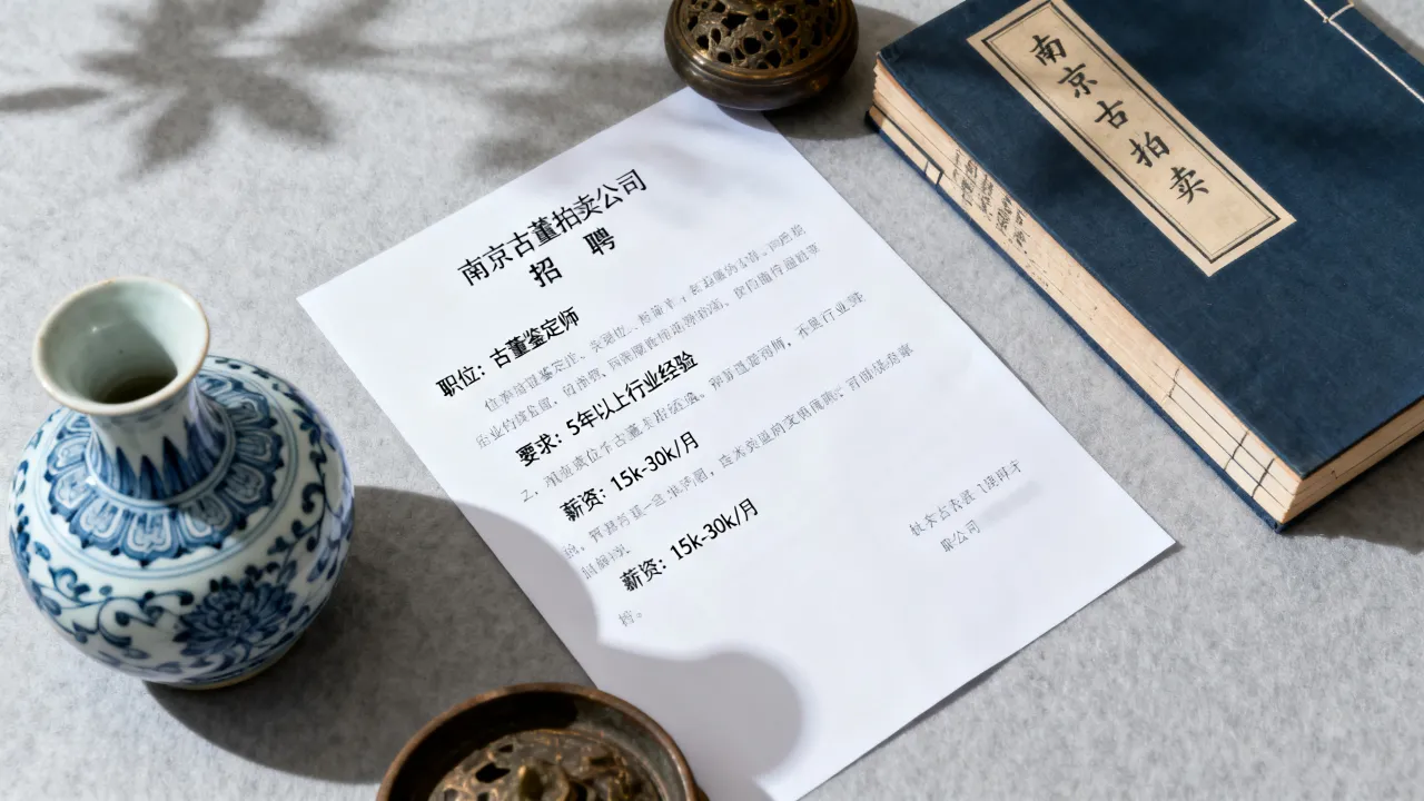 南京古董拍卖公司招聘信息有哪些?招聘要求及薪资待遇怎么样?-图1 南京古董拍卖公司招聘信息有哪些?招聘要求及薪资待遇怎么样?-图1