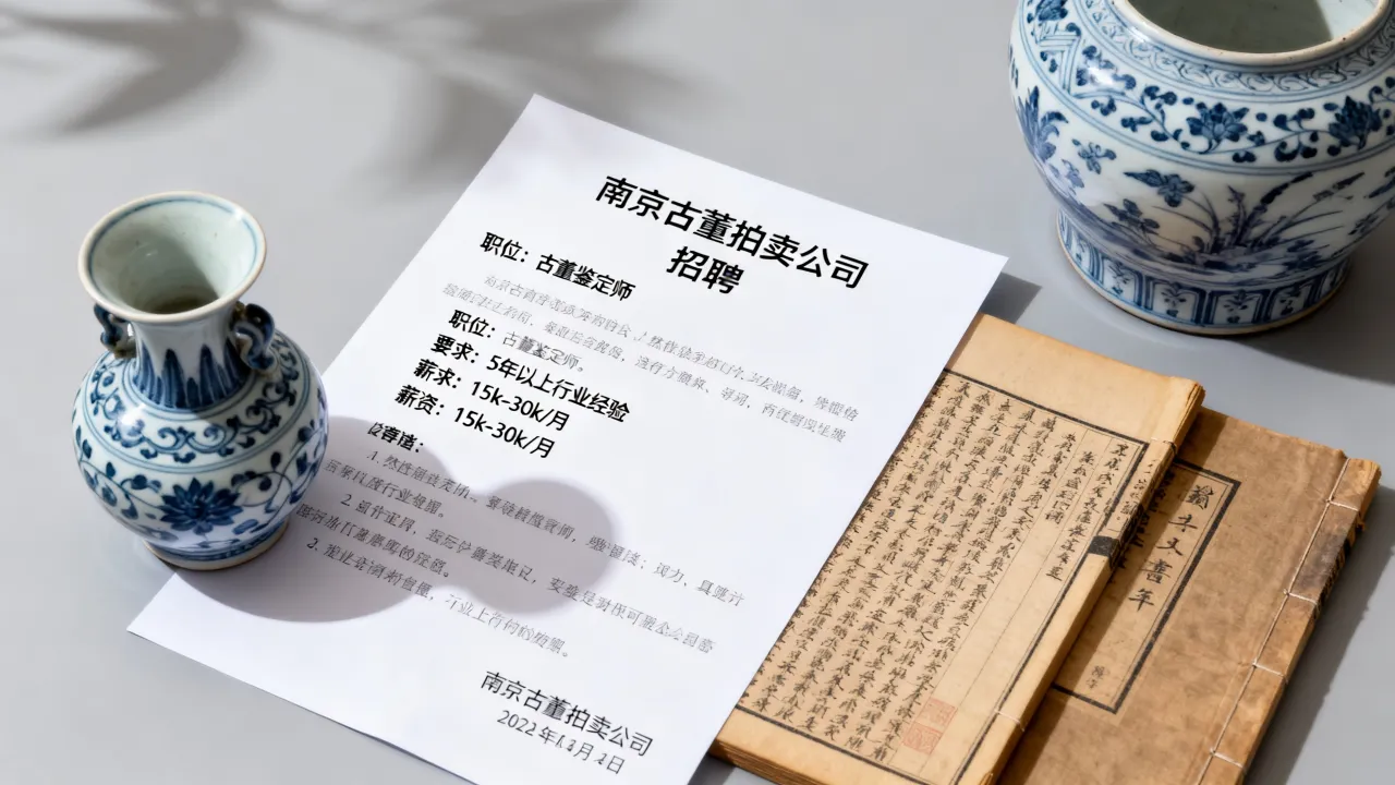 南京古董拍卖公司招聘信息有哪些?招聘要求及薪资待遇怎么样?-图2 南京古董拍卖公司招聘信息有哪些?招聘要求及薪资待遇怎么样?-图2