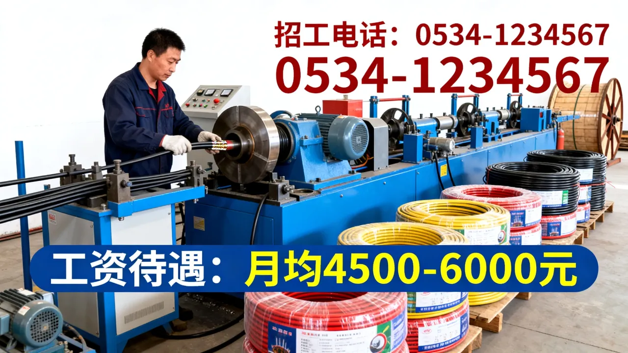 陵县聚辰电缆招工电话是多少？聚辰电缆厂工资待遇怎么样-图2