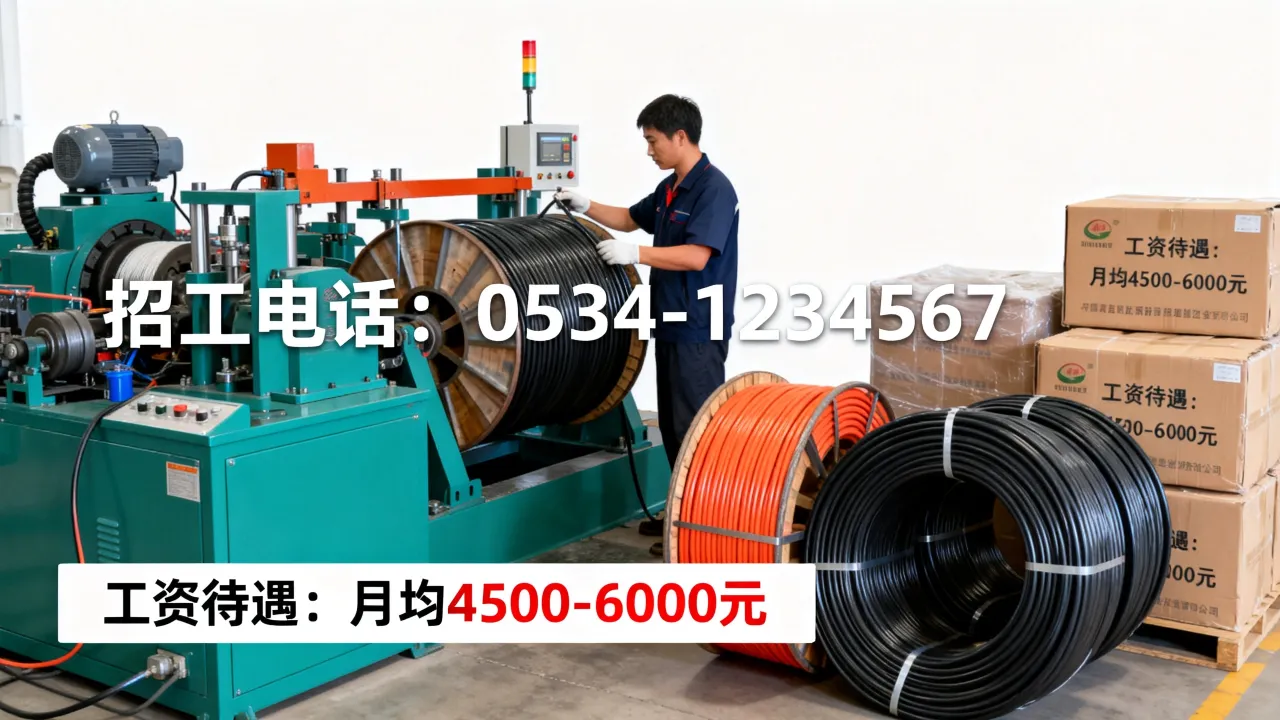 陵县聚辰电缆招工电话是多少？聚辰电缆厂工资待遇怎么样-图3