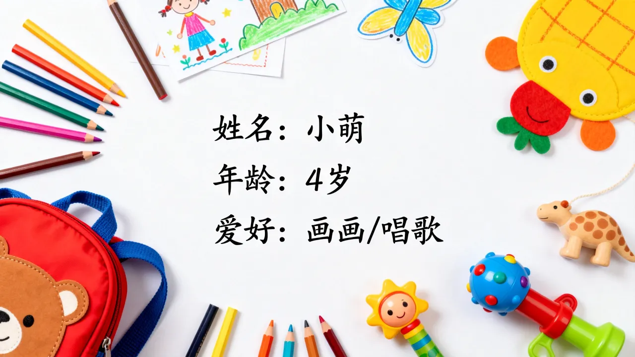 幼儿个人简历怎么写,幼儿简历包含哪些内容-图1 幼儿个人简历怎么写,幼儿简历包含哪些内容-图1