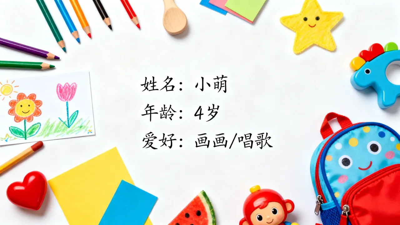 幼儿个人简历怎么写,幼儿简历包含哪些内容-图2 幼儿个人简历怎么写,幼儿简历包含哪些内容-图2