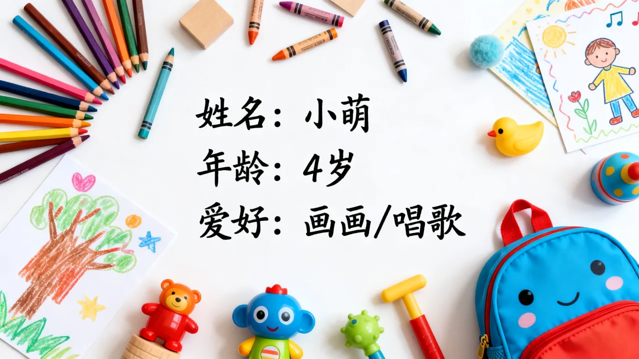幼儿个人简历怎么写,幼儿简历包含哪些内容-图3 幼儿个人简历怎么写,幼儿简历包含哪些内容-图3