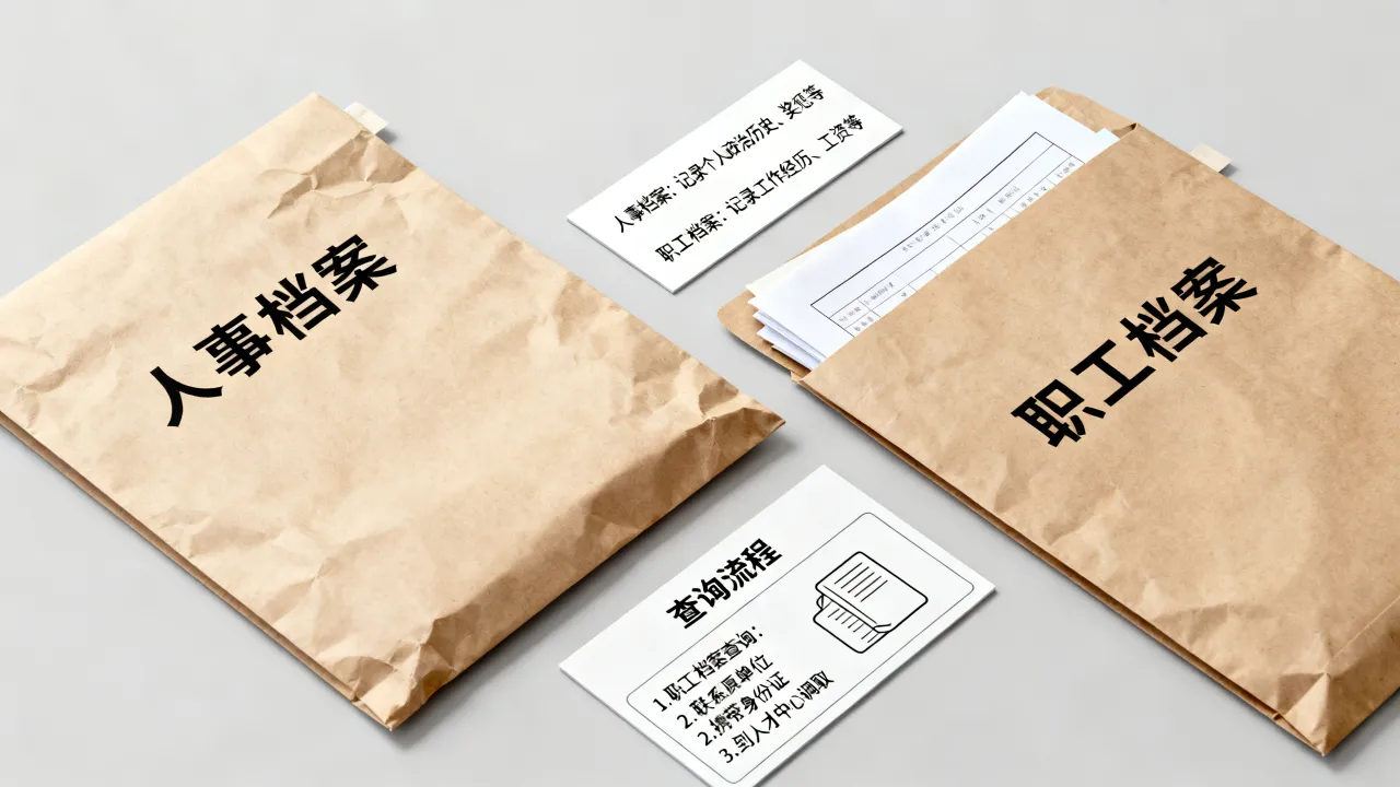 人事档案和职工档案有什么区别,职工档案怎么查询?-图2 人事档案和职工档案有什么区别,职工档案怎么查询?-图2