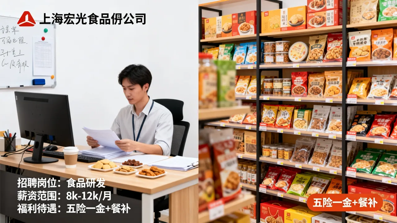 上海宏光食品招聘怎么样，工资待遇好不好？