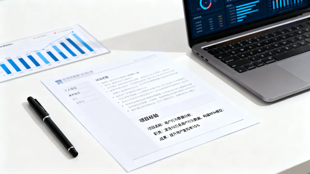 数据分析怎么写简历，数据分析师简历项目经验怎么写-图3