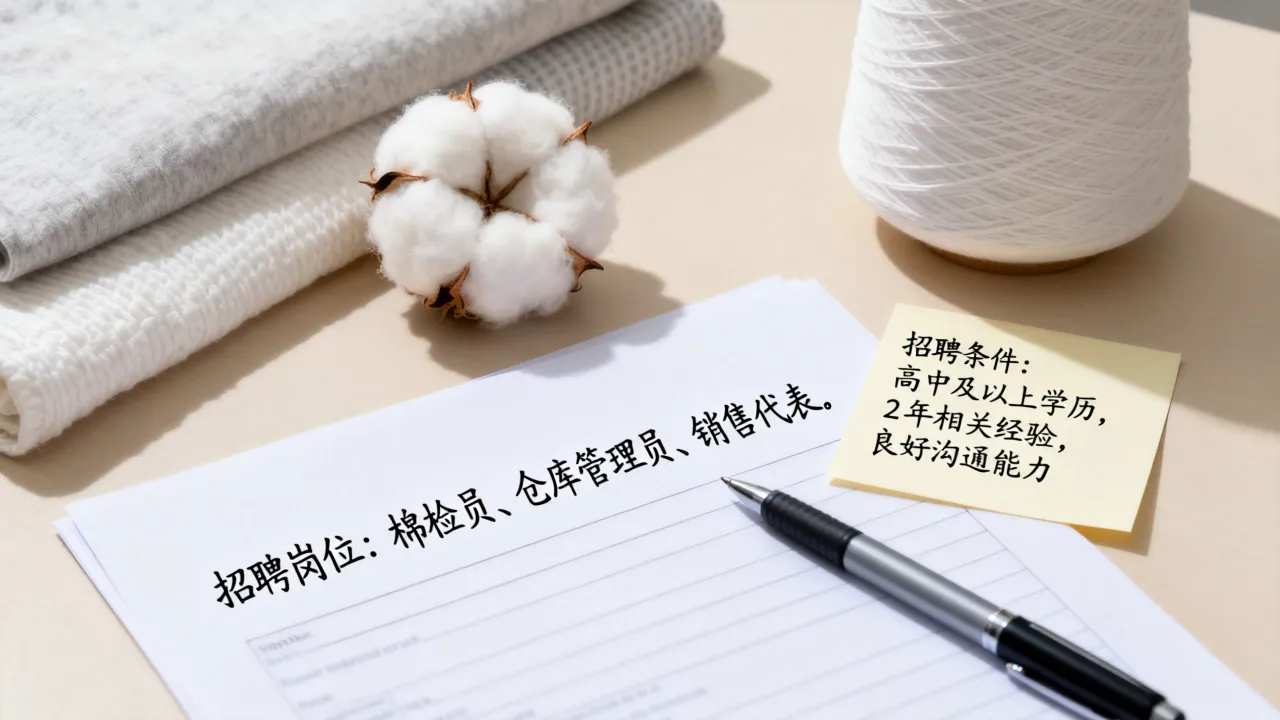 欣望棉业招聘有哪些岗位,欣望棉业招聘条件是什么-图1 欣望棉业招聘有哪些岗位,欣望棉业招聘条件是什么-图1