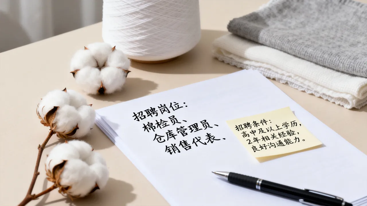 欣望棉业招聘有哪些岗位,欣望棉业招聘条件是什么-图2 欣望棉业招聘有哪些岗位,欣望棉业招聘条件是什么-图2