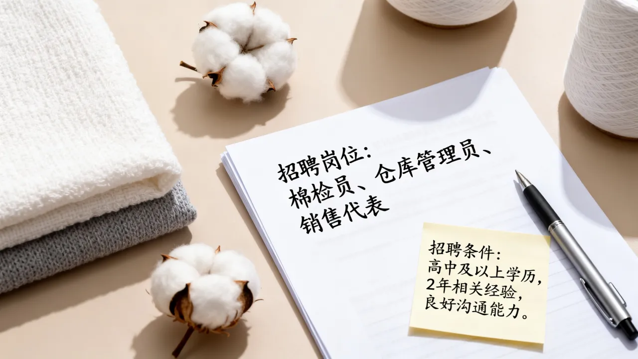 欣望棉业招聘有哪些岗位,欣望棉业招聘条件是什么-图3 欣望棉业招聘有哪些岗位,欣望棉业招聘条件是什么-图3