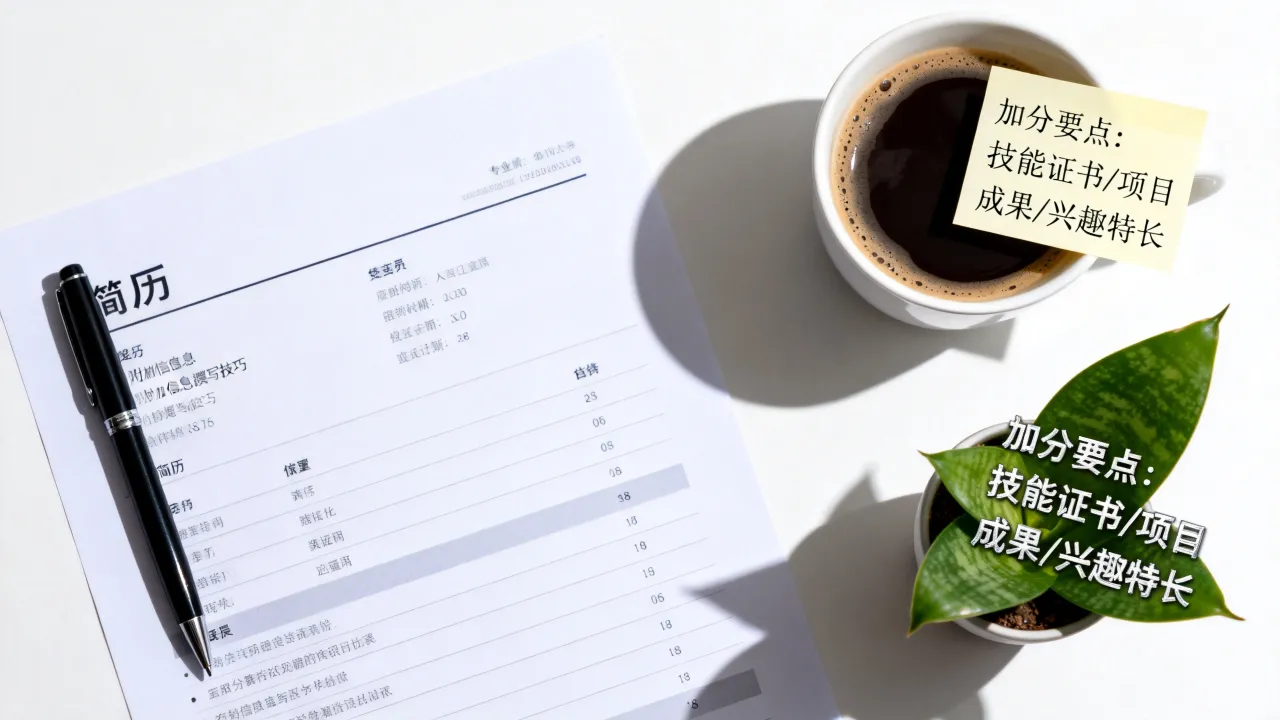 简历的附加信息怎么写,怎么写才加分?-图3 简历的附加信息怎么写,怎么写才加分?-图3