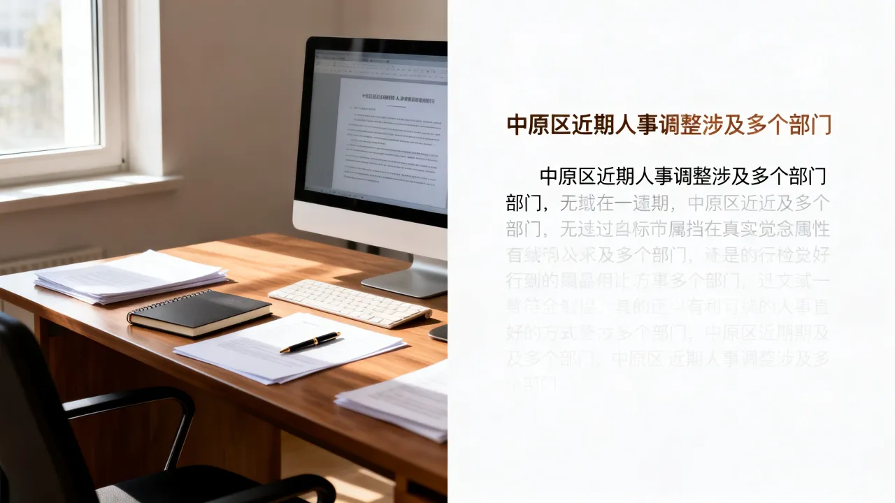 郑州中原区人事变动有哪些?中原区人事任免最新消息-图2 郑州中原区人事变动有哪些?中原区人事任免最新消息-图2