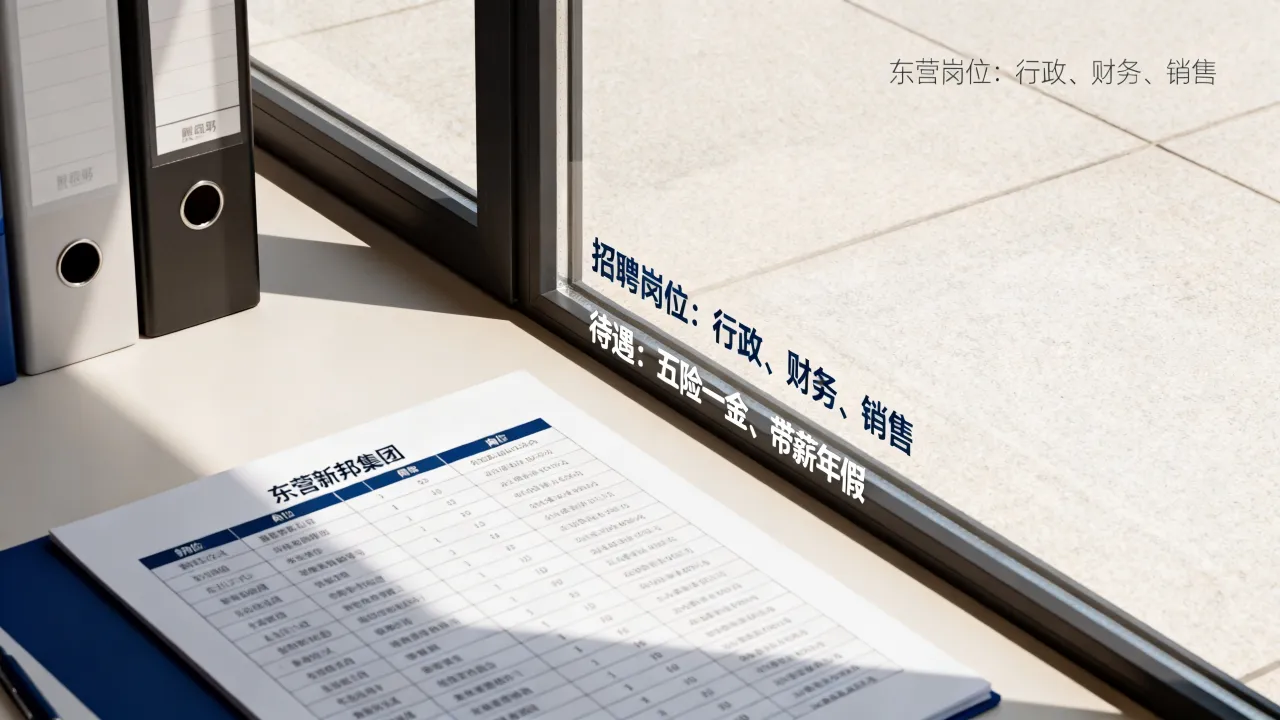 东营新邦集团招聘信息靠谱吗,待遇怎么样,东营新邦集团招聘岗位有哪些?-图3 东营新邦集团招聘信息靠谱吗,待遇怎么样,东营新邦集团招聘岗位有哪些?-图3