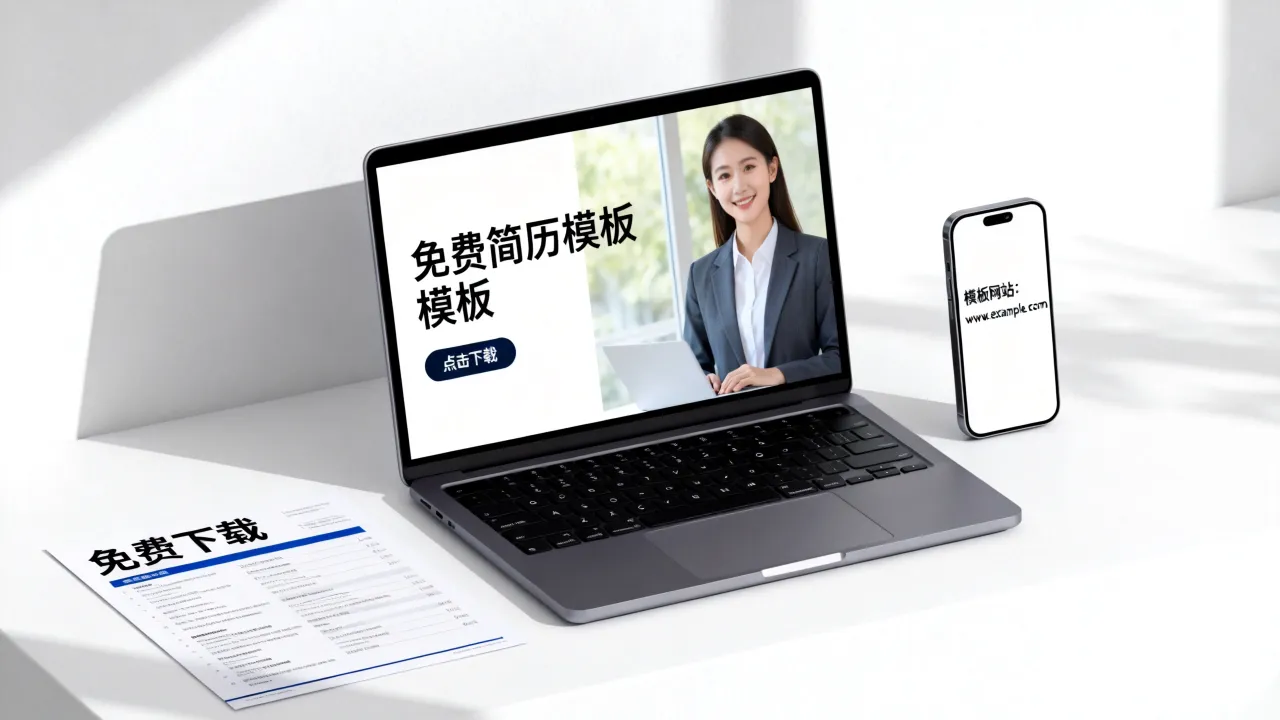怎么下载电子版简历,有免费模板网站吗-图1 怎么下载电子版简历,有免费模板网站吗-图1