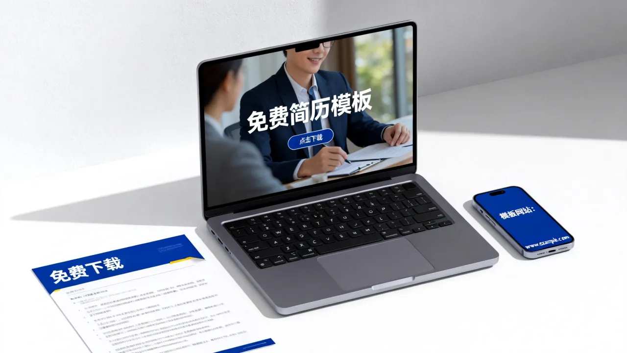 怎么下载电子版简历,有免费模板网站吗-图2 怎么下载电子版简历,有免费模板网站吗-图2