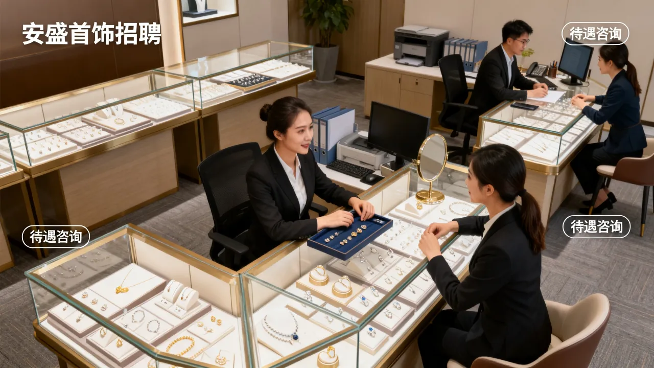 深圳安盛首饰招聘靠谱吗,深圳安盛首饰招聘待遇怎么样-图3 深圳安盛首饰招聘靠谱吗,深圳安盛首饰招聘待遇怎么样-图3