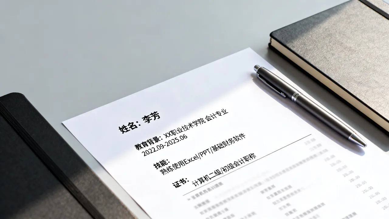 大专在读怎么写简历,没有工作经验有哪些技巧-图3 大专在读怎么写简历,没有工作经验有哪些技巧-图3