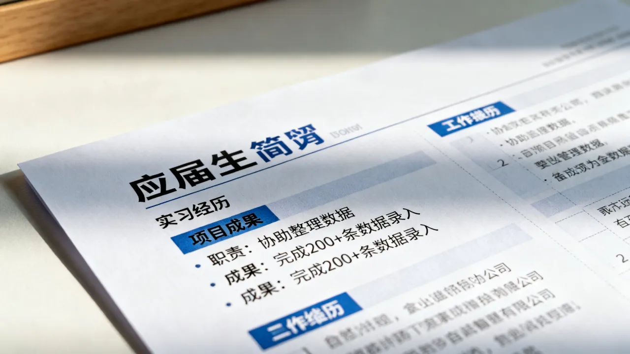 怎么填?应届生简历工作描述怎么写-图3 怎么填?应届生简历工作描述怎么写-图3