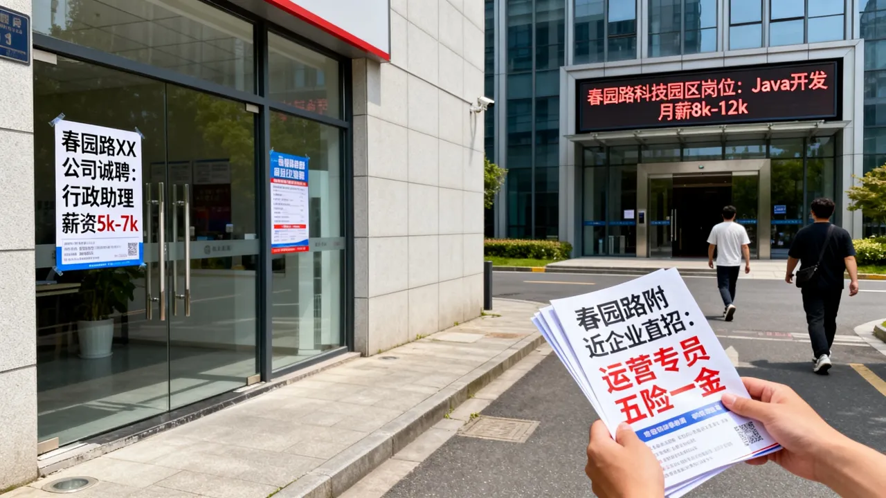 宁波春园路附近有哪些好工作？招聘信息哪里找？