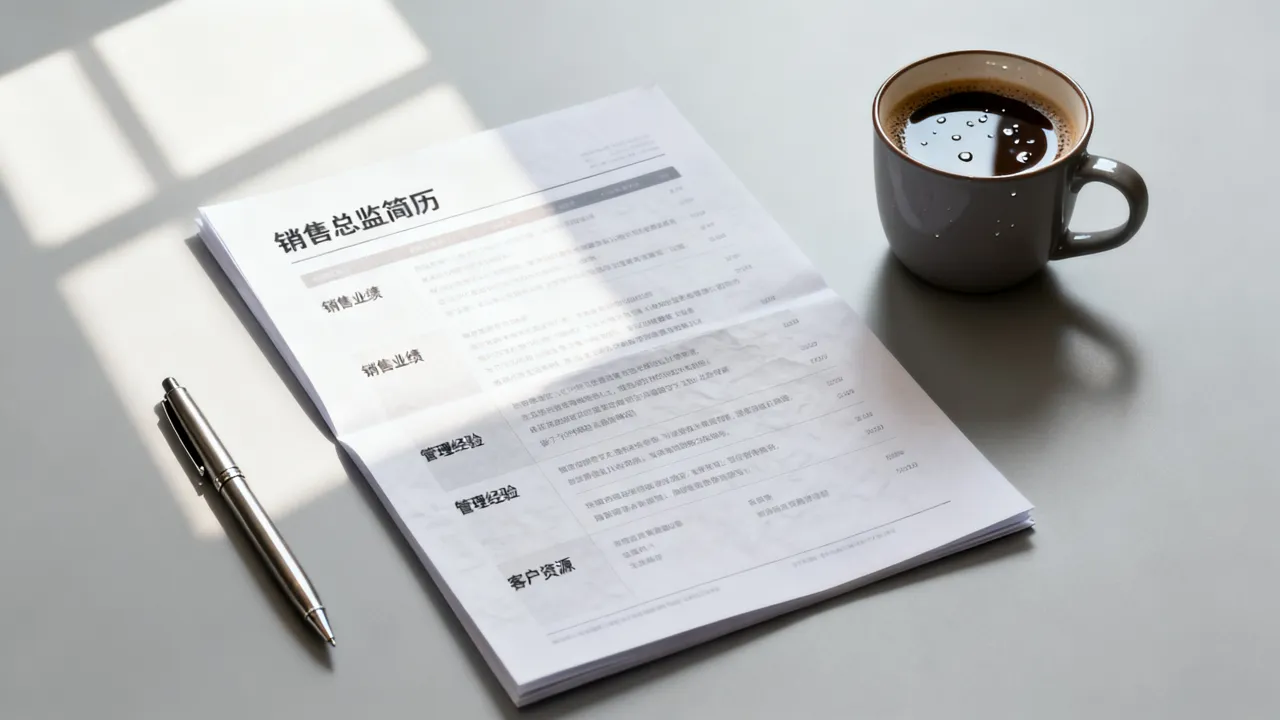 销售总监简历怎么写才能突出业绩？高薪求职必备技巧有哪些？