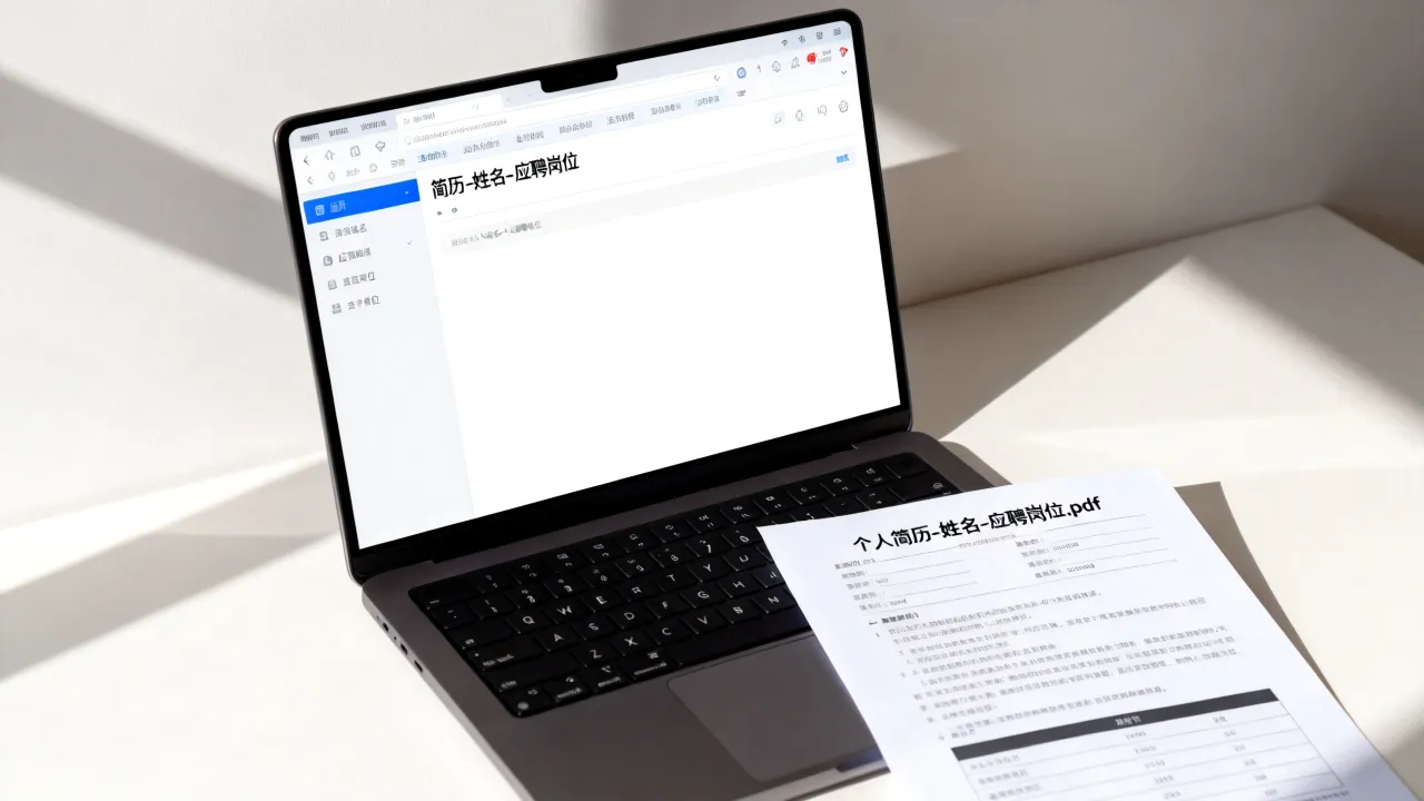 个人简历怎么发邮件?,邮件标题和简历附件名称怎么写-图2 个人简历怎么发邮件?,邮件标题和简历附件名称怎么写-图2