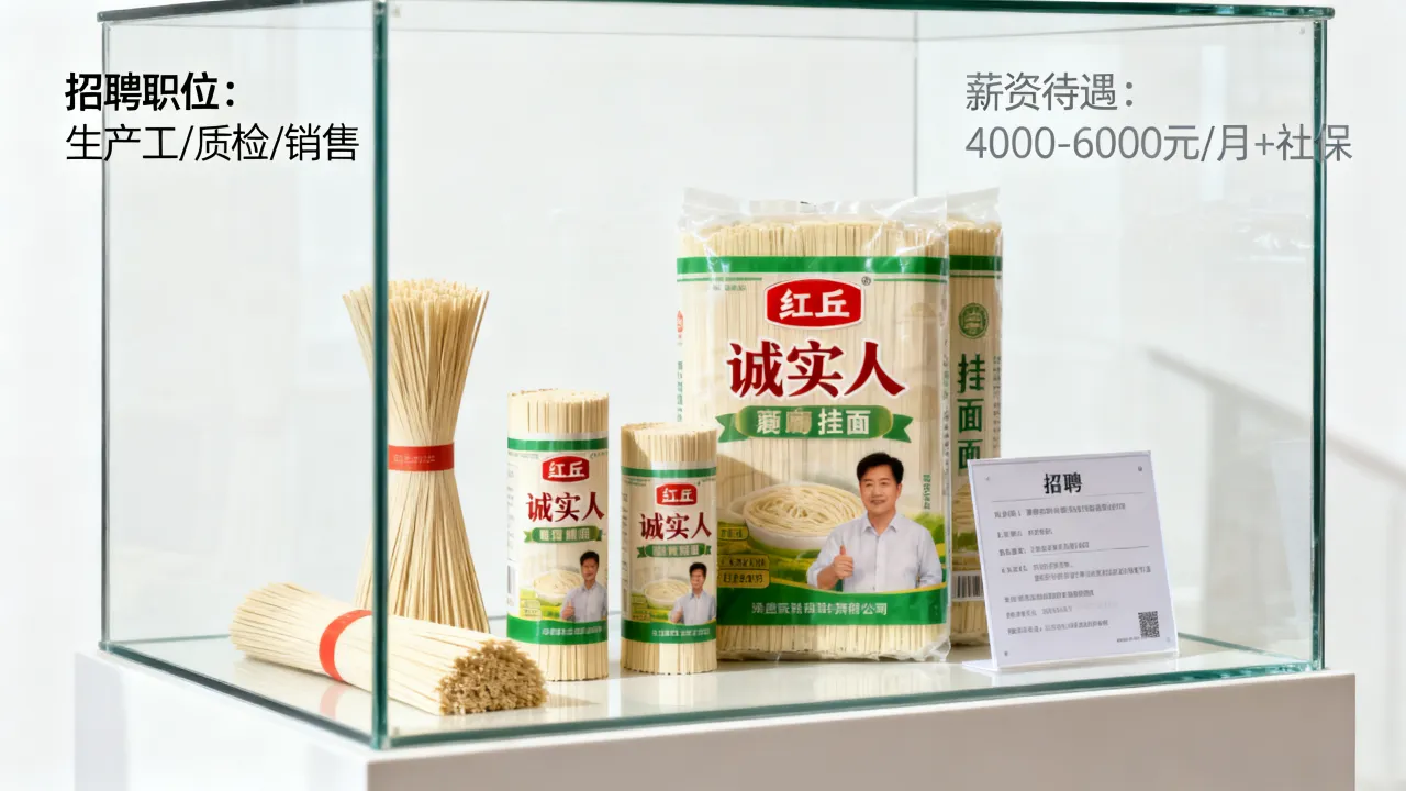 商丘诚实人挂面招聘有哪些职位，薪资待遇如何？