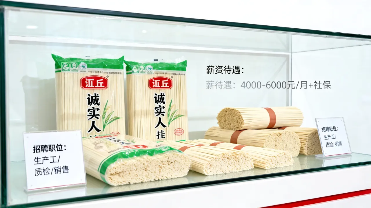 商丘诚实人挂面招聘有哪些职位,薪资待遇如何?-图3 商丘诚实人挂面招聘有哪些职位,薪资待遇如何?-图3