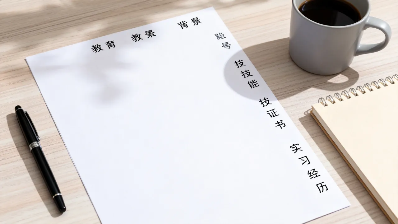 工作简历没有怎么办,没有工作经验如何写好简历吸引招聘方?-图2 工作简历没有怎么办,没有工作经验如何写好简历吸引招聘方?-图2