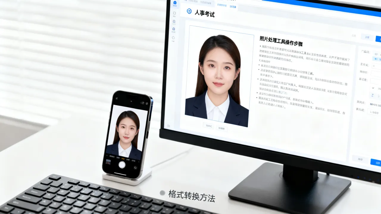 人事考试照片处理工具怎么用?照片格式不符审核不通过怎么办-图3 人事考试照片处理工具怎么用?照片格式不符审核不通过怎么办-图3