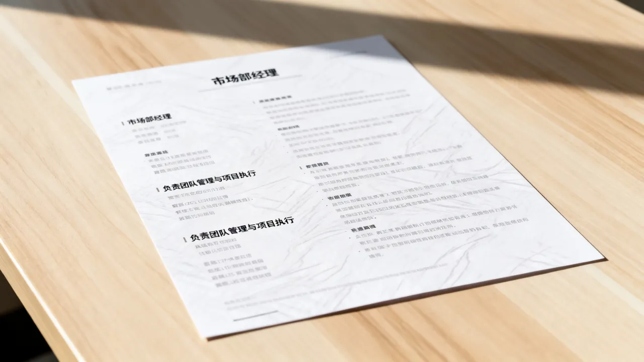简历中的职务怎么写，简历中的职务描述怎么写才合适？-图1
