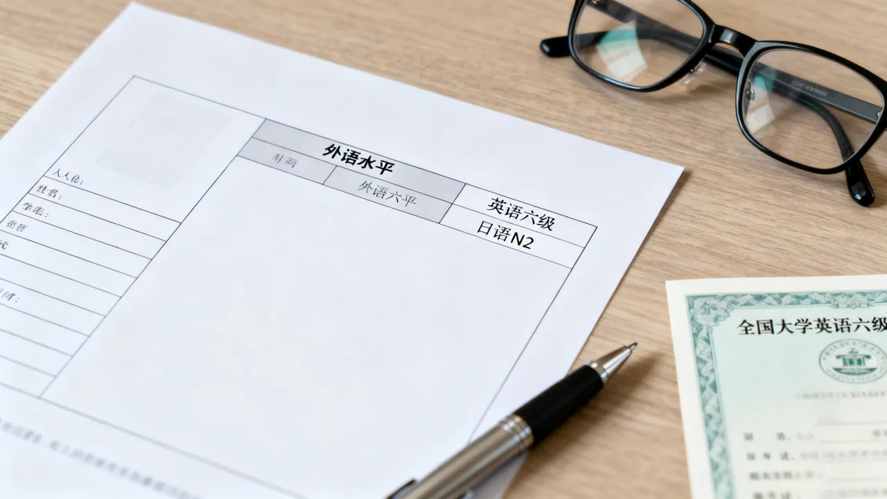 简历上外语等级怎么写，外语等级证书怎么填才规范？-图3