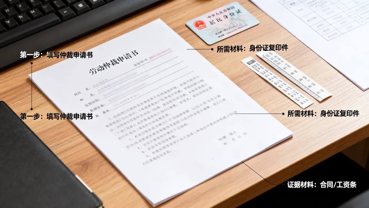劳动人事争议仲裁工作怎么申请?劳动仲裁流程及所需材料是什么?-图2 劳动人事争议仲裁工作怎么申请?劳动仲裁流程及所需材料是什么?-图2