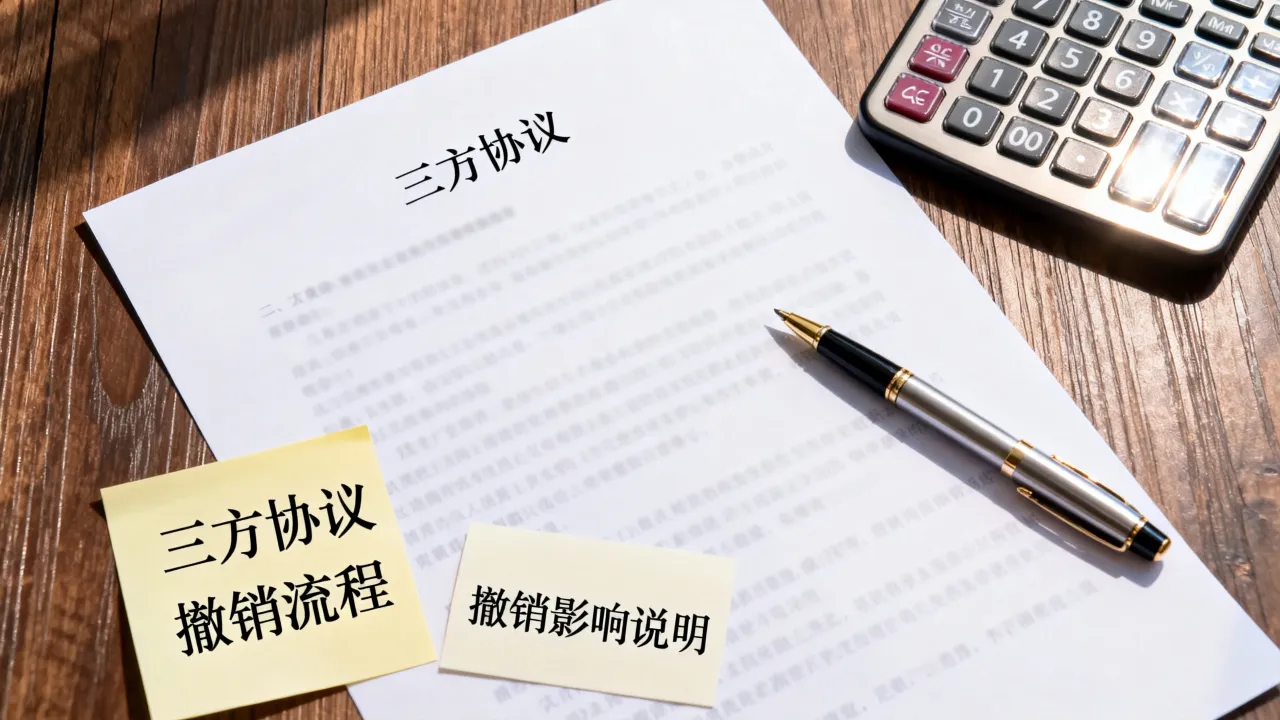 三方协议怎么撤销,撤销了有什么影响