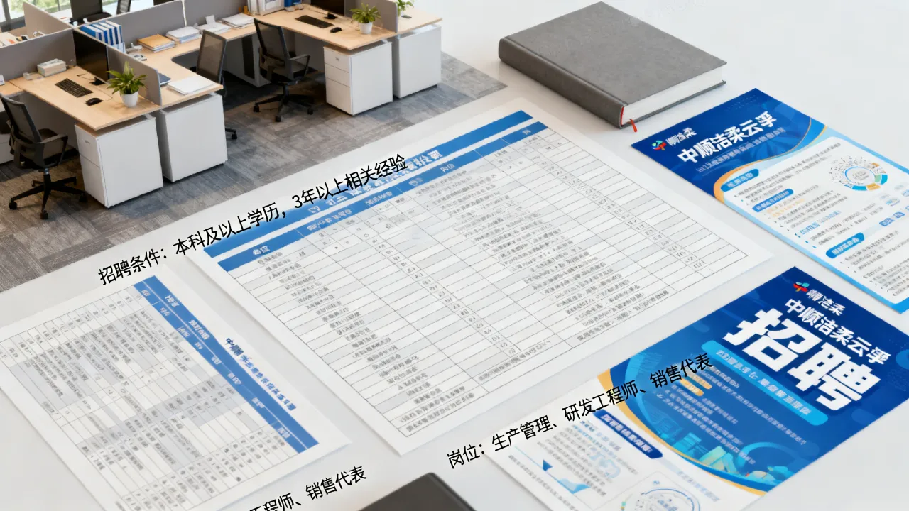 云浮中顺洁柔招聘条件是什么?中顺洁柔云浮招聘岗位有哪些?