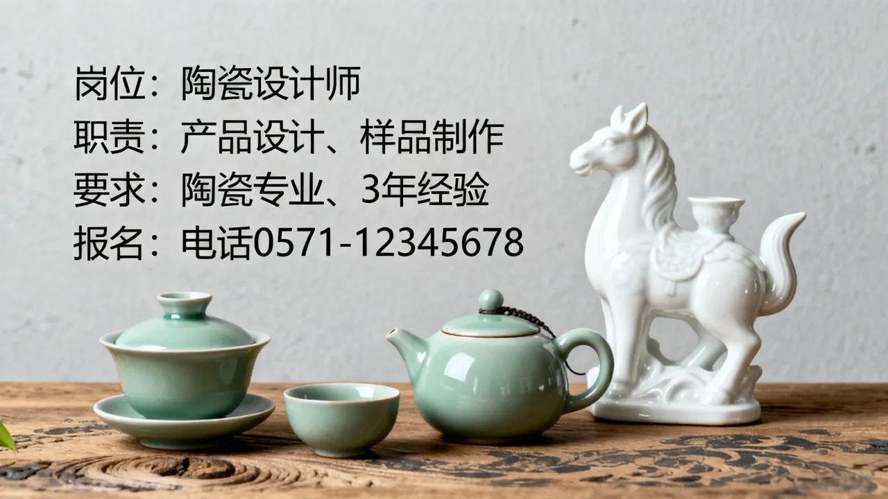 清新云龙陶瓷招聘信息有哪些内容?怎么报名-图2 清新云龙陶瓷招聘信息有哪些内容?怎么报名-图2