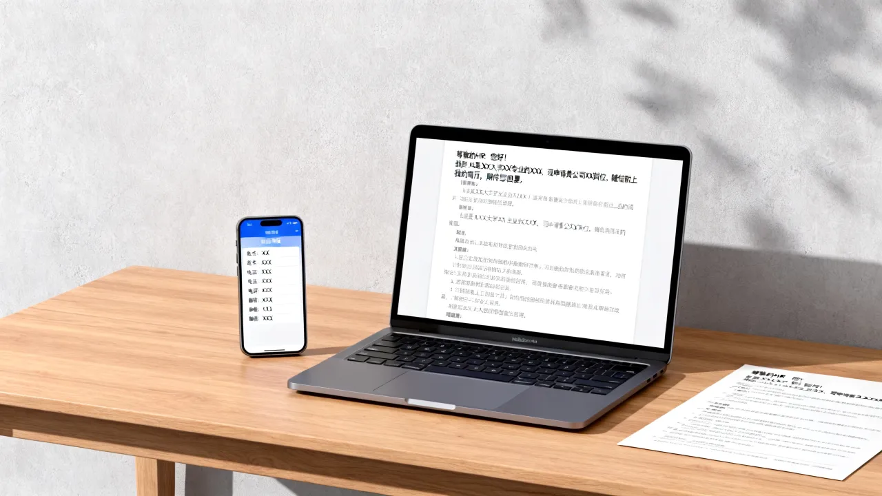 怎么给HR发简历模板,给HR发简历模板邮件正文怎么写