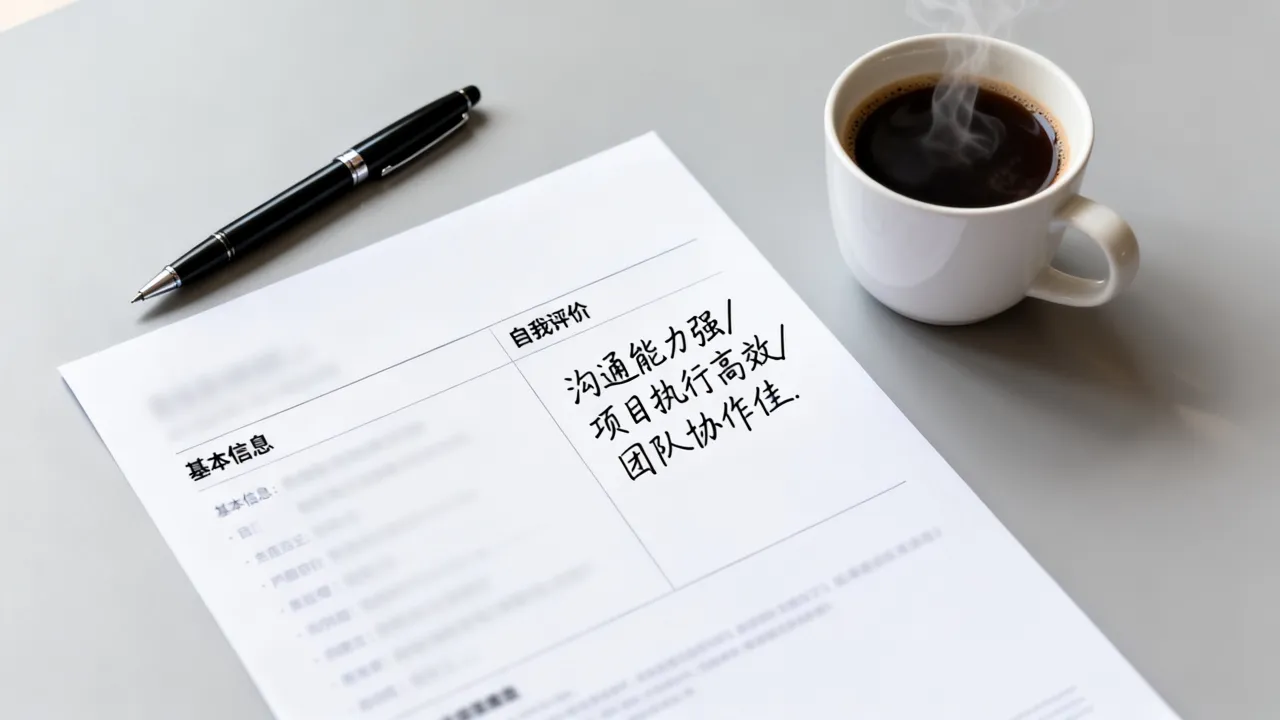 个人在公司简历怎么写,求职简历自我评价简短有亮点