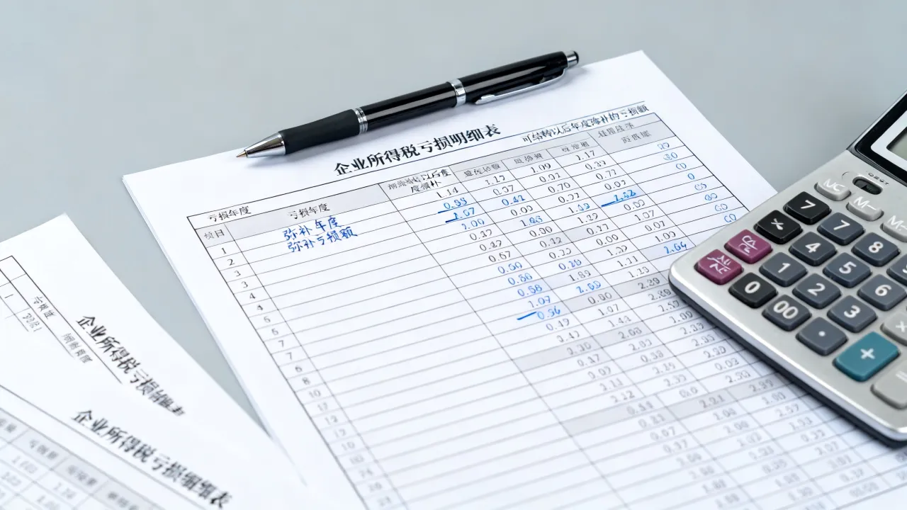 如何填亏损明细表,企业所得税亏损明细表怎么填写-图2 如何填亏损明细表,企业所得税亏损明细表怎么填写-图2