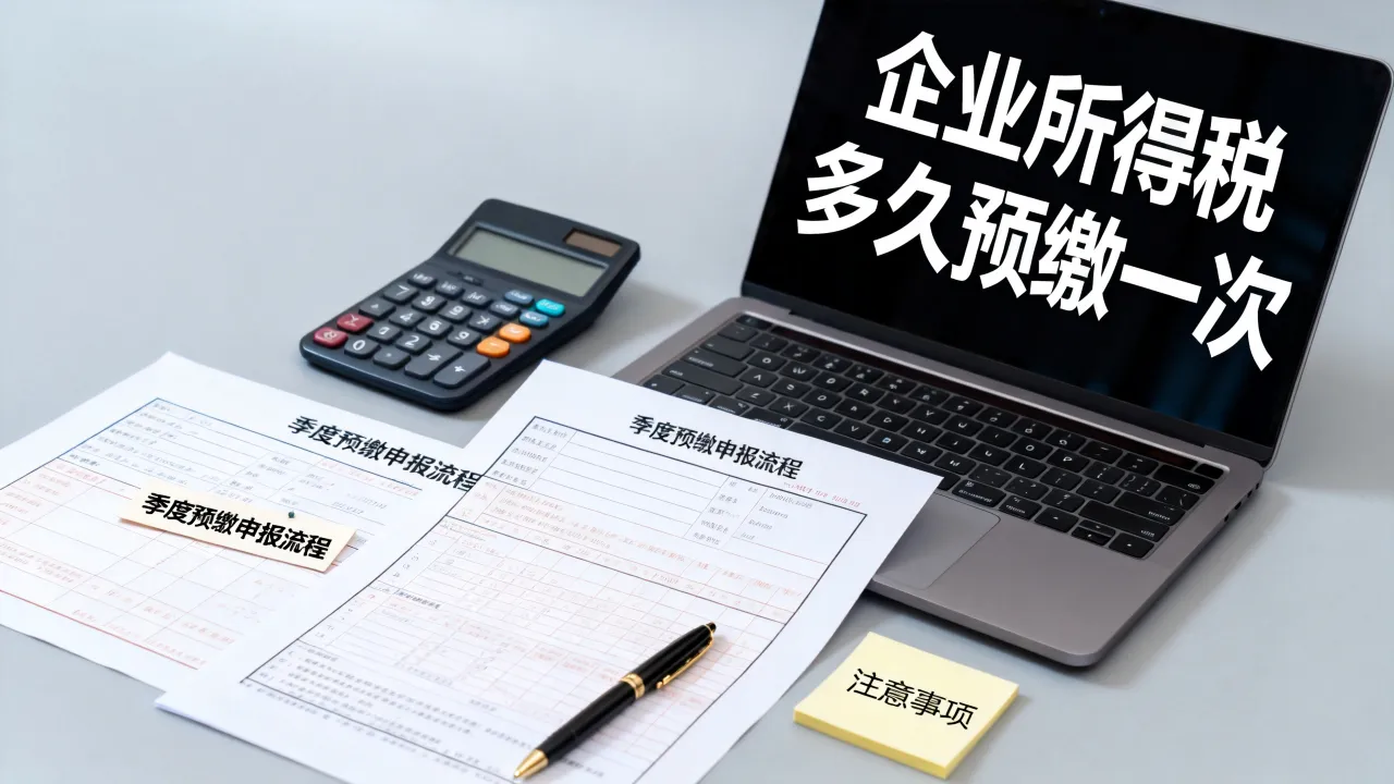 企业所得税如何预缴？季度预缴申报流程和注意事项，企业所得税多久预缴一次？