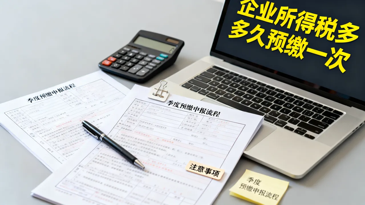 企业所得税如何预缴?季度预缴申报流程和注意事项,企业所得税多久预缴一次?-图3 企业所得税如何预缴?季度预缴申报流程和注意事项,企业所得税多久预缴一次?-图3