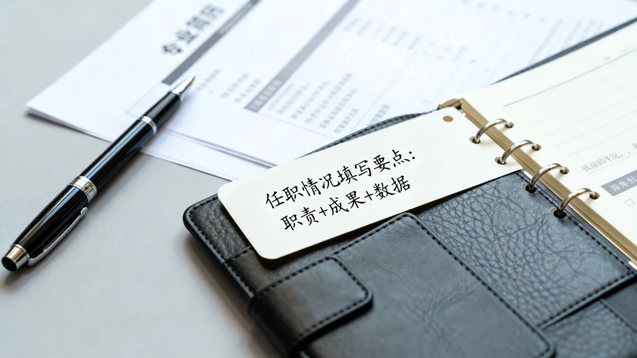 简历中任职情况怎么填?简历任职情况没有职务怎么写?-图3 简历中任职情况怎么填?简历任职情况没有职务怎么写?-图3