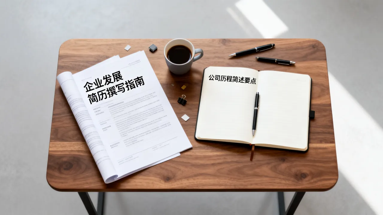 企业发展简历怎么写,公司发展历程简述要点有哪些?