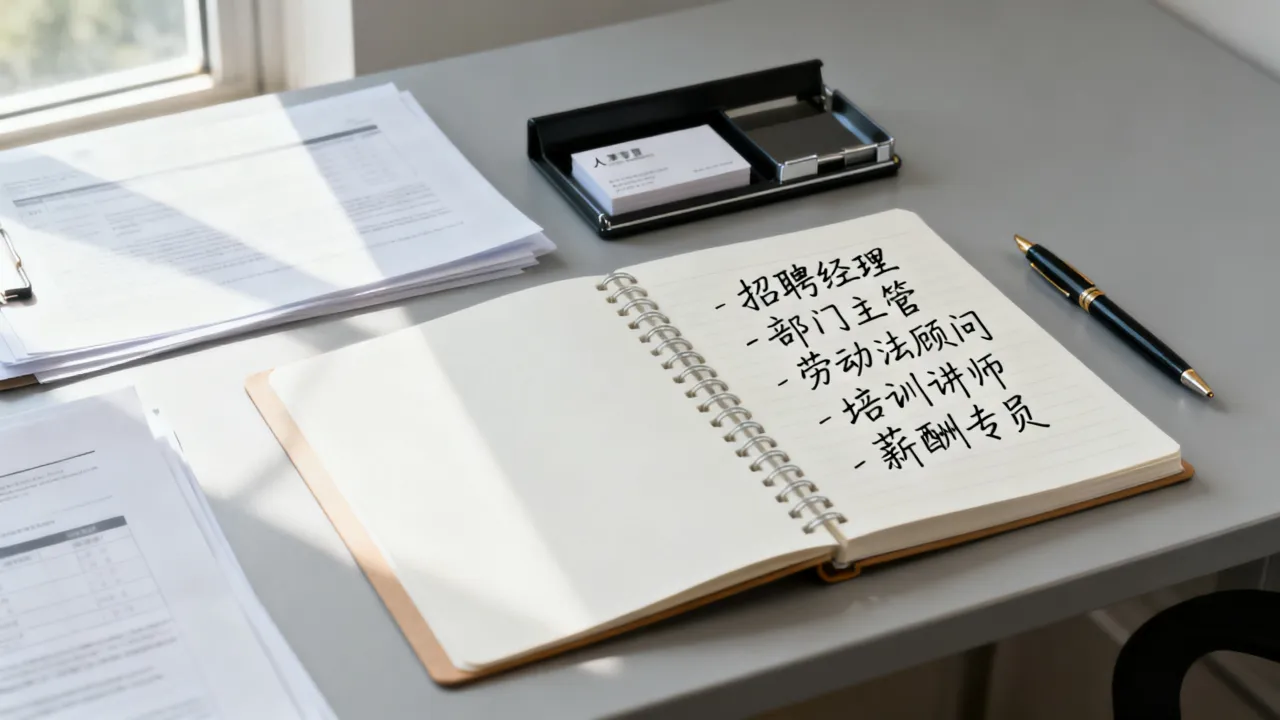 人事专员需要认识哪些人?人事专员必备的人脉关系清单