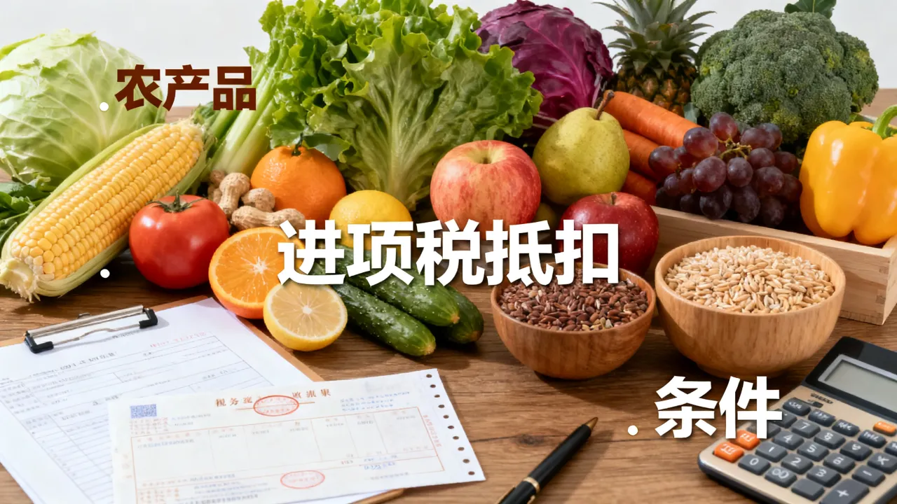 农产品进项税如何抵扣,农产品进项税抵扣需要什么条件?-图2 农产品进项税如何抵扣,农产品进项税抵扣需要什么条件?-图2