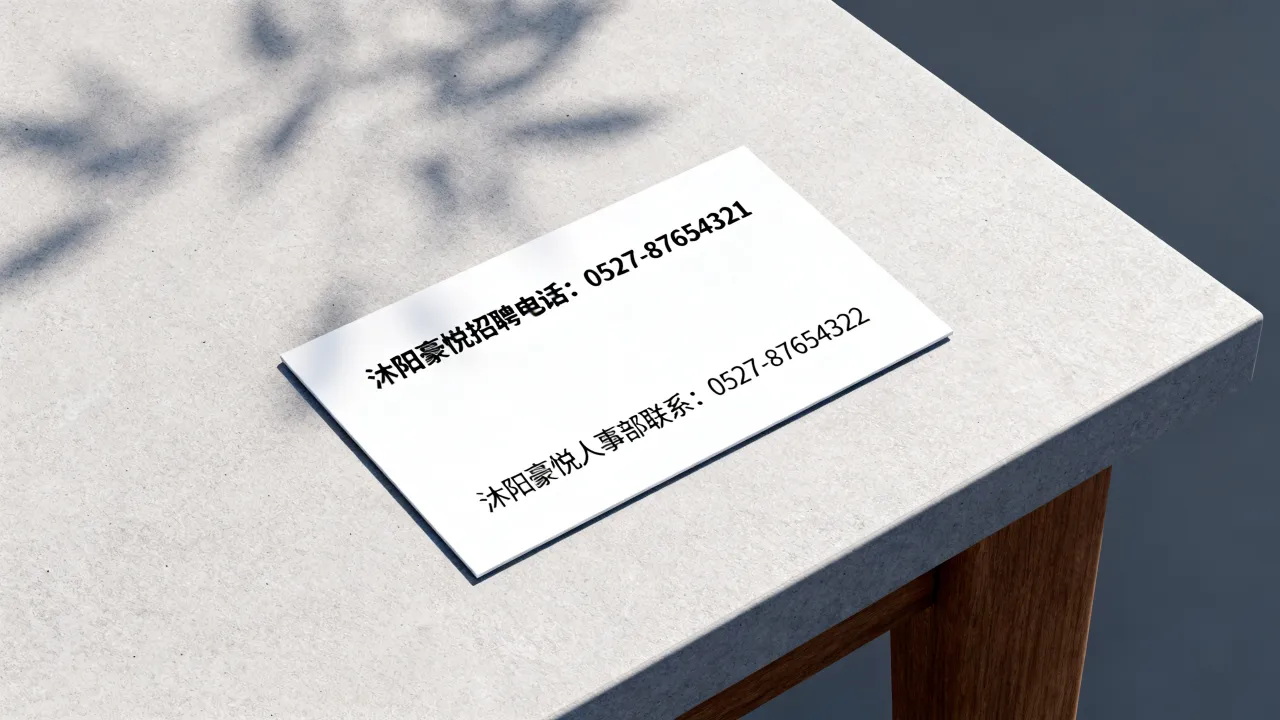 沭阳豪悦招聘电话是多少?怎么联系沭阳豪悦人事部?