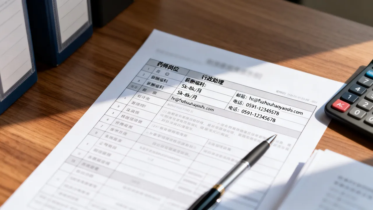 福州好药师招聘信息最新岗位有哪些,怎么投简历?-图2 福州好药师招聘信息最新岗位有哪些,怎么投简历?-图2