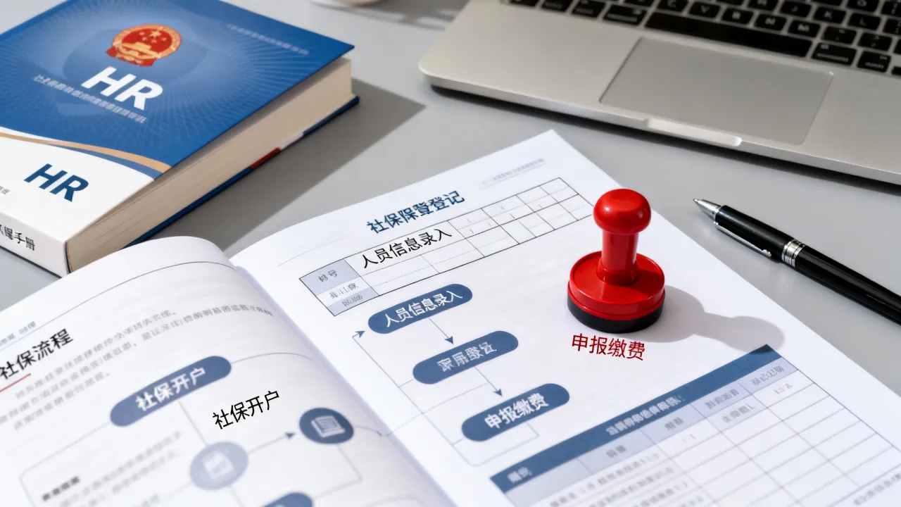 人事做社保流程怎么走？新手HR必备操作指南