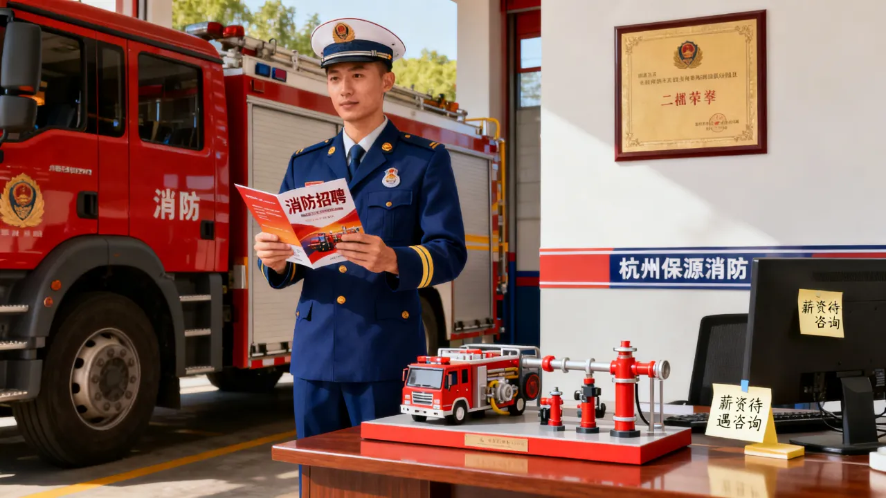 杭州保源消防招聘靠谱吗,薪资待遇怎么样