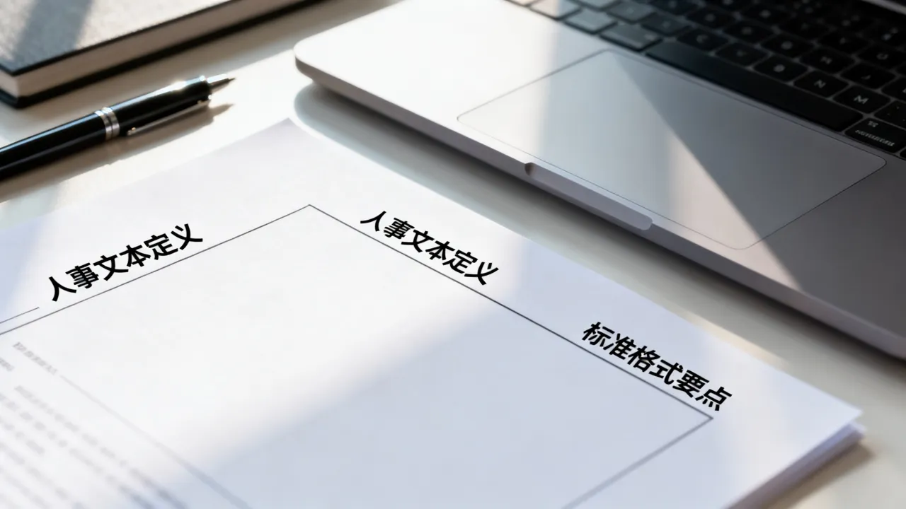 人事文本是什么?人事文本怎么写才符合标准格式要求