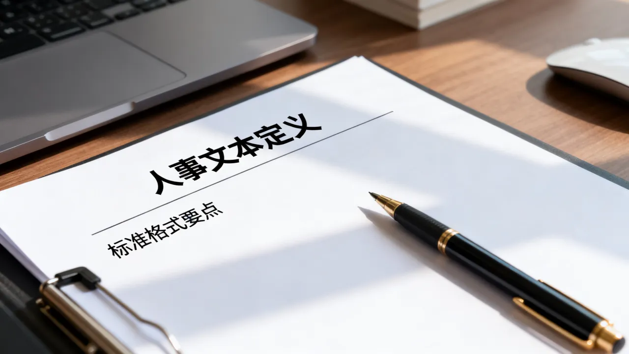 人事文本是什么?人事文本怎么写才符合标准格式要求-图3 人事文本是什么?人事文本怎么写才符合标准格式要求-图3